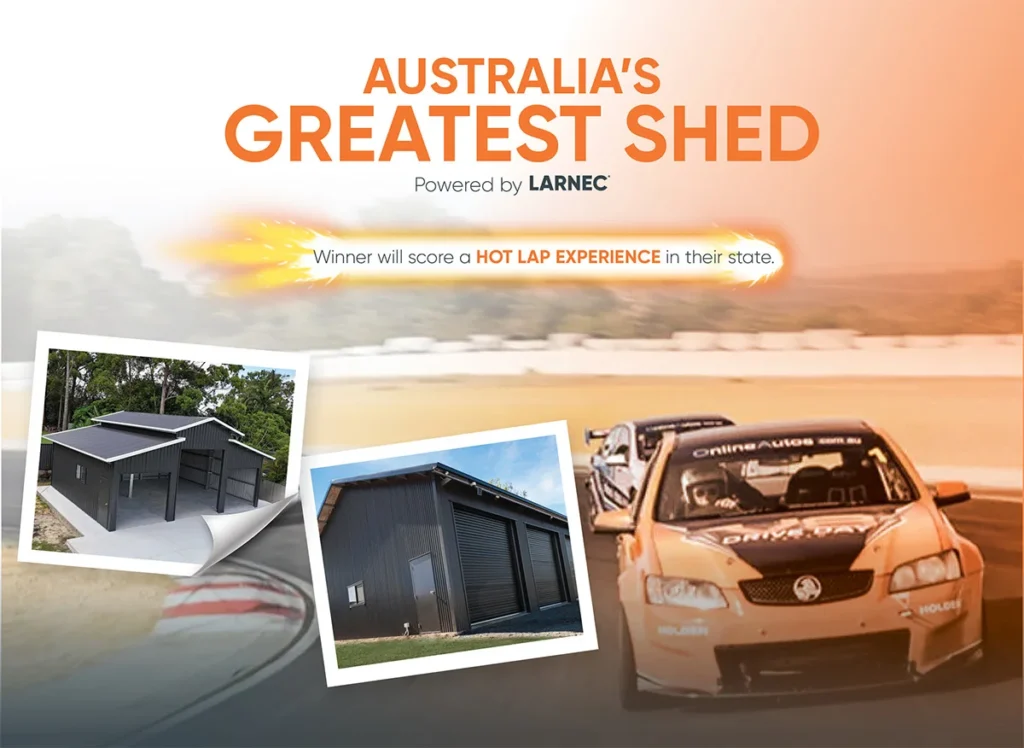 greatest shed banner hero