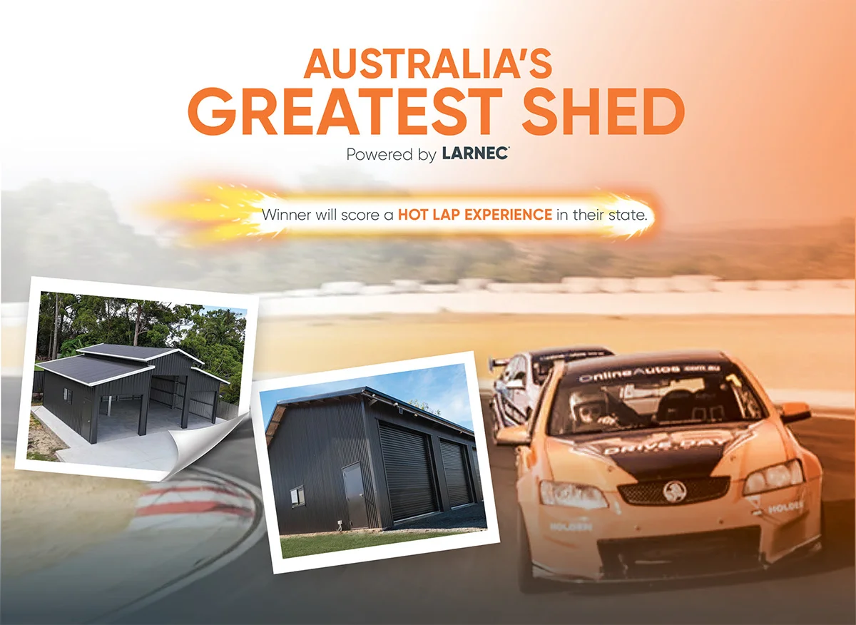 greatest shed banner hero