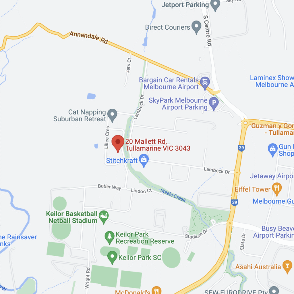 Tullamarine map preview