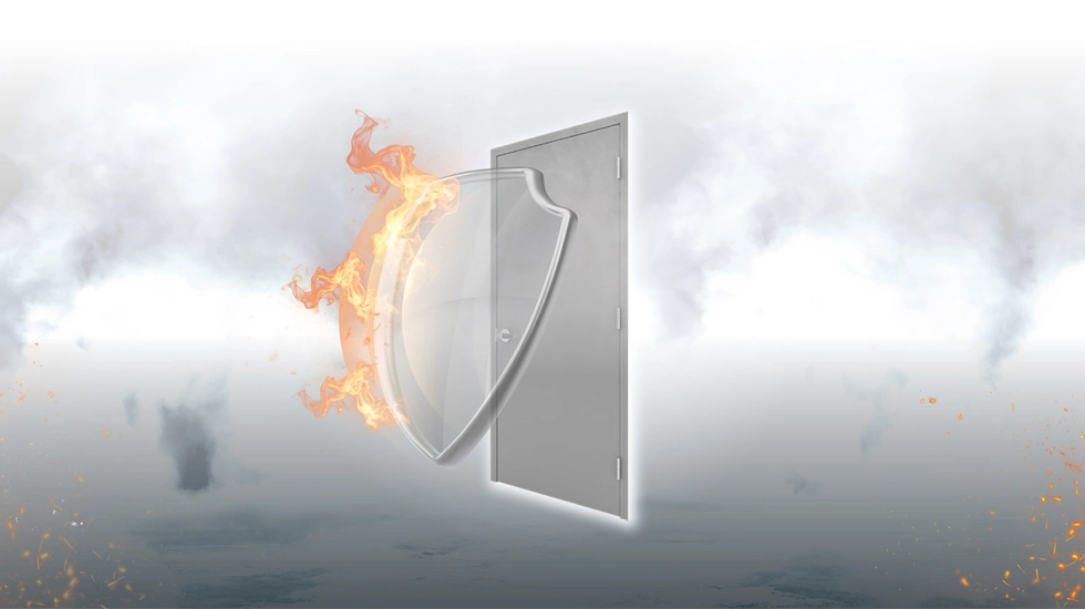 Fire rated door illustration