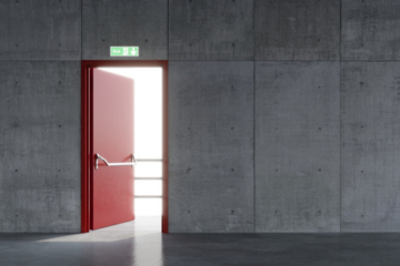 Fire-rated security door solutions