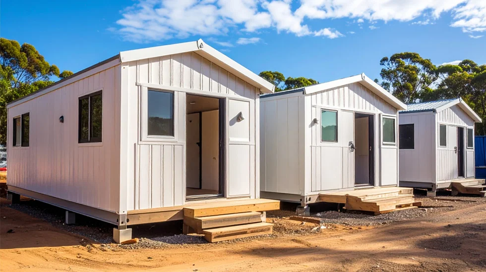 Fire-rated-steel-access-door-installed-in-a-prefabricated-modular-building-compliant-with-AS1905.1-standards