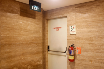 Hotel fire door solutions