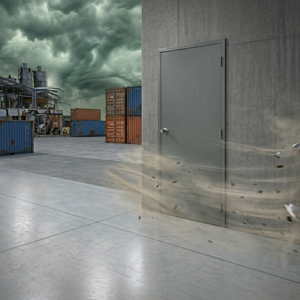 wind and cyclone-rated doors