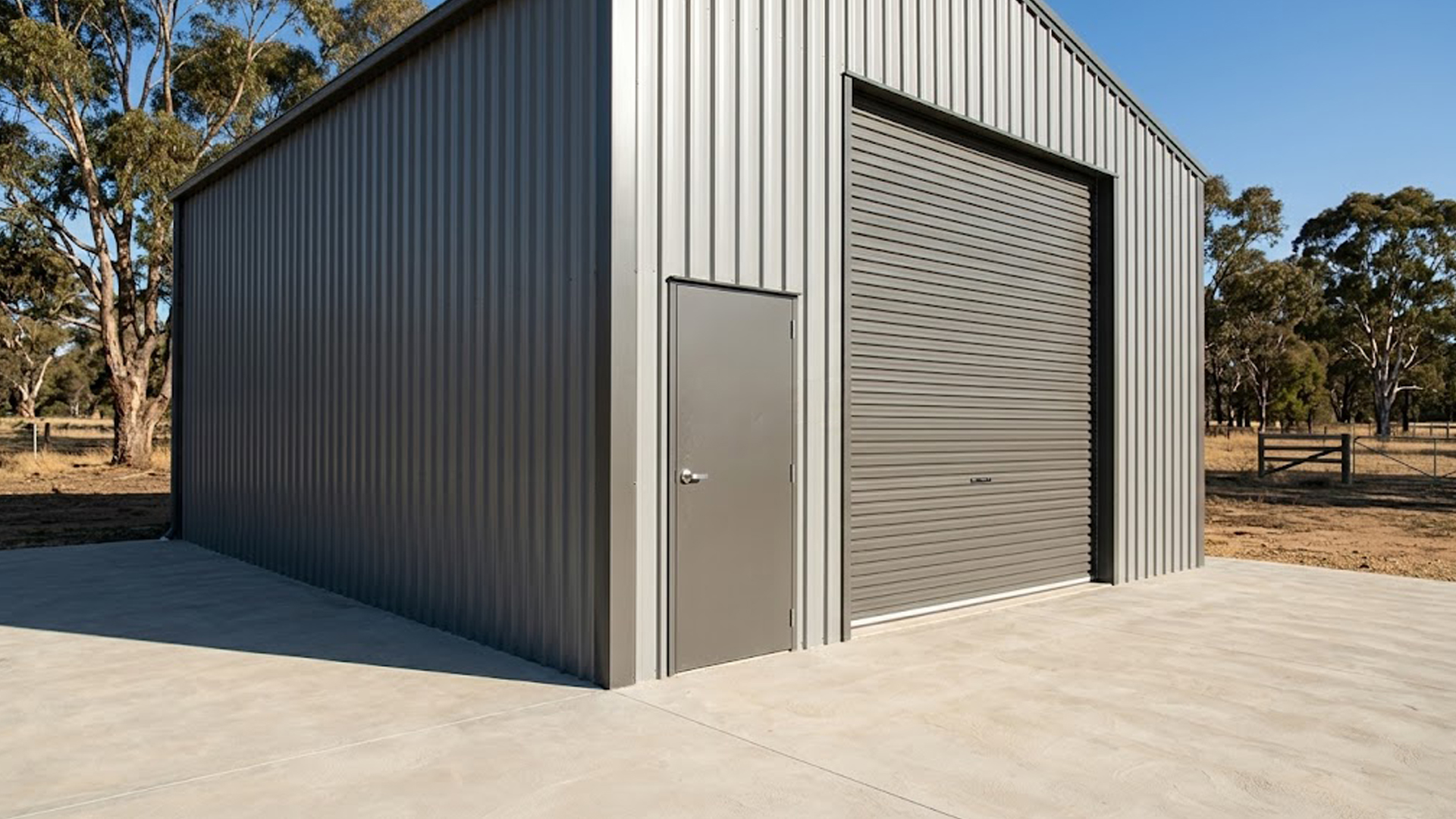 sentry 650 installed on a shed