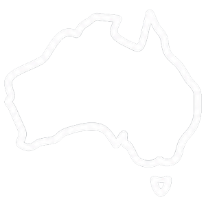 aus map outline