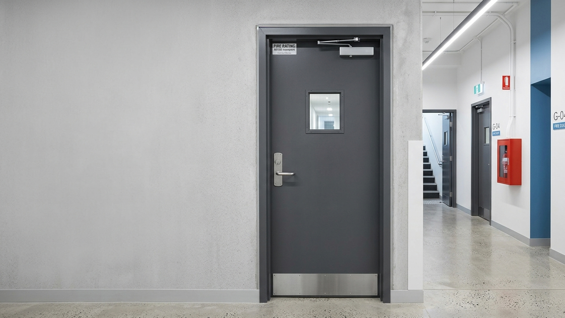 commercial fire door requirements australia larnec door installed