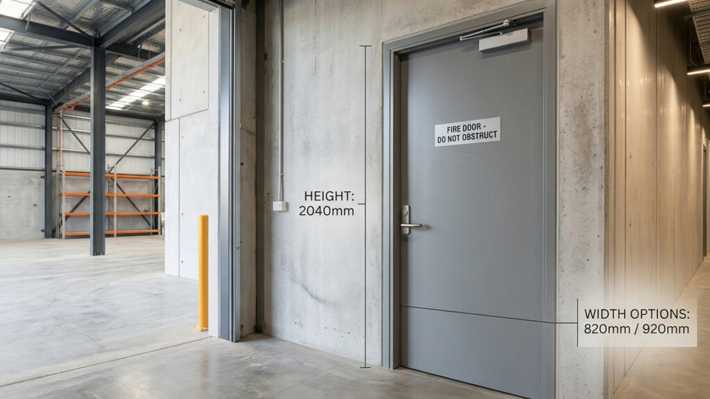 fire door sizes australia guide