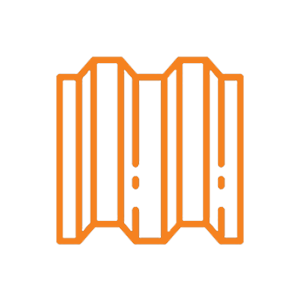 steel cladding icon