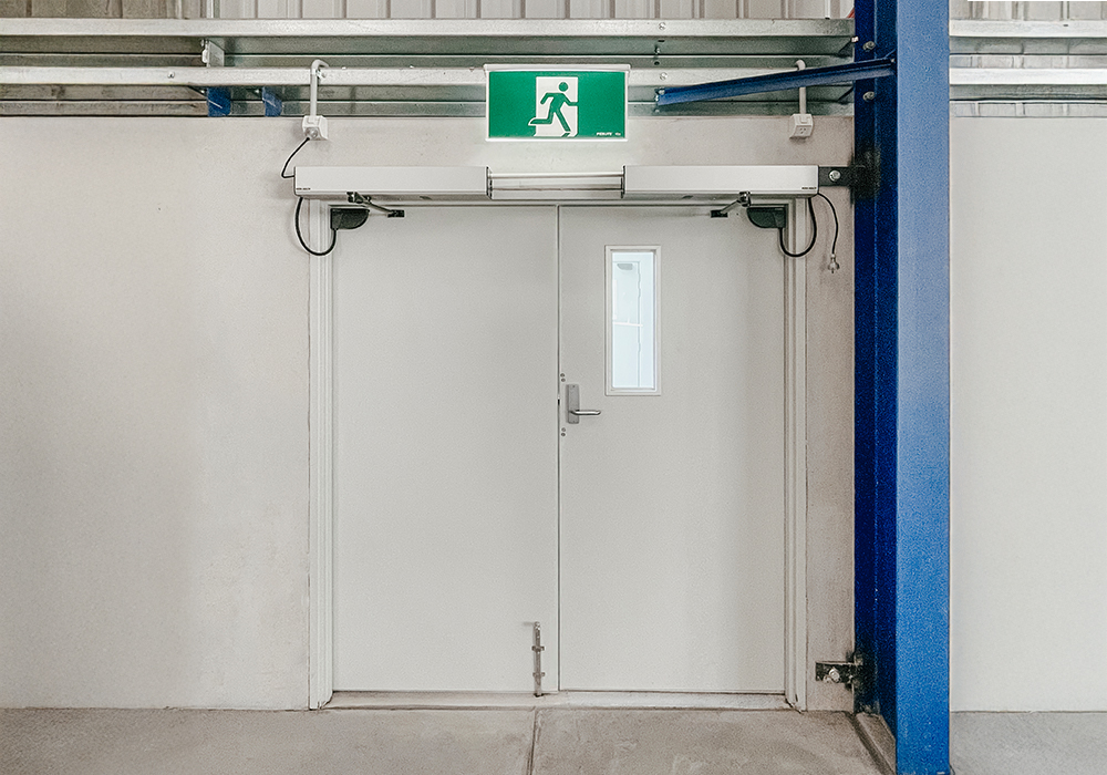 Fire-Rated Personal Access Double Doors