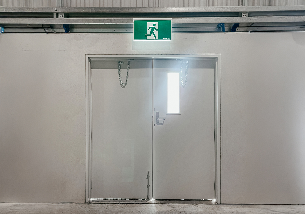 Larnec Fire-Rated Personal Access Double Doors