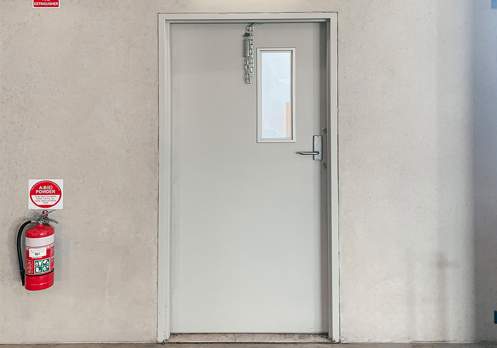 Solid Core Steel-Clad PA Doors