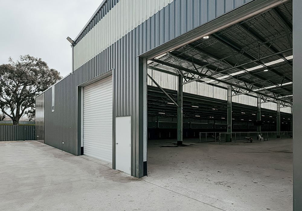 Larnec steel-clad barn doors
