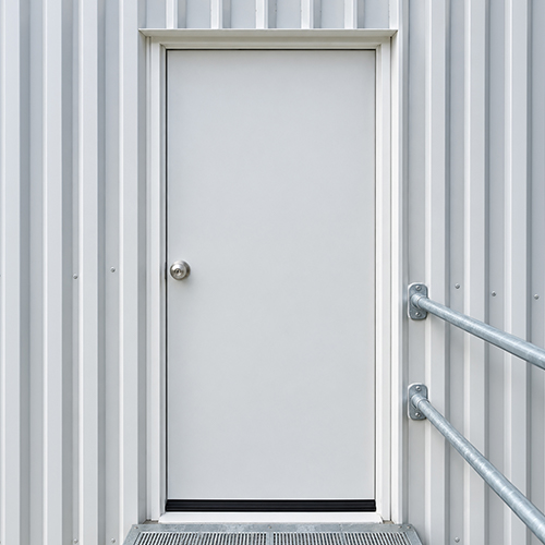 larnec pre-hung door installed